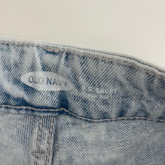 Old Navy High Rise O.G. Denim Short Size 8 - Picture 9 of 10